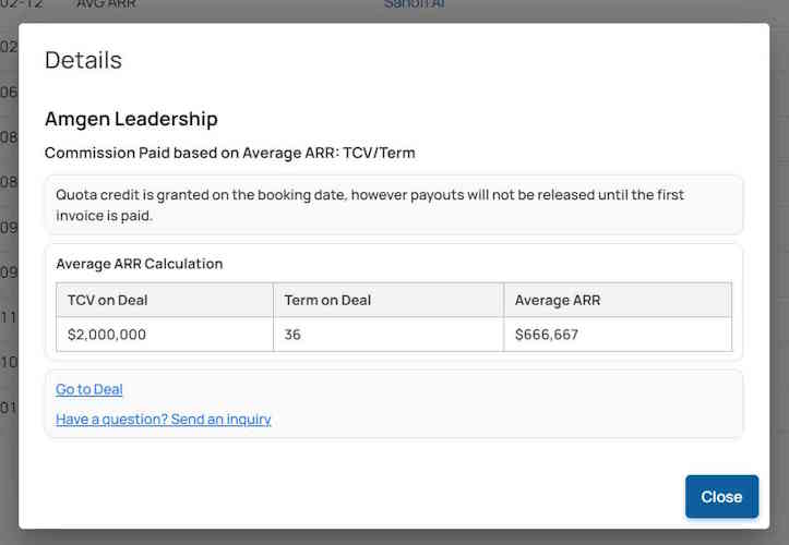 Understand Every Commission Payout