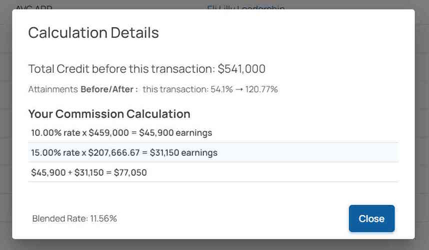 Understand Every Commission Payout